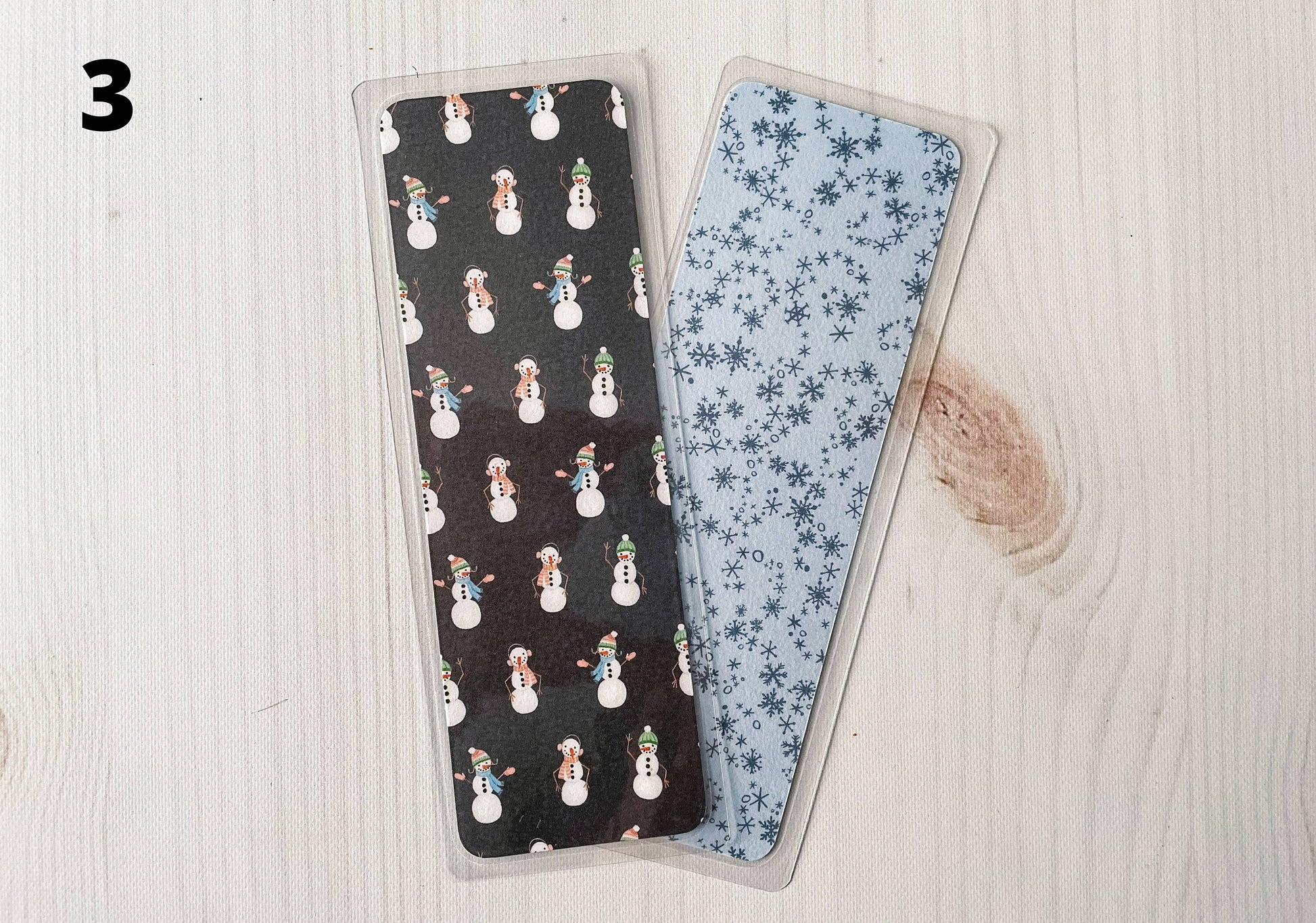 Ski Chalet Winter Bookmarks
