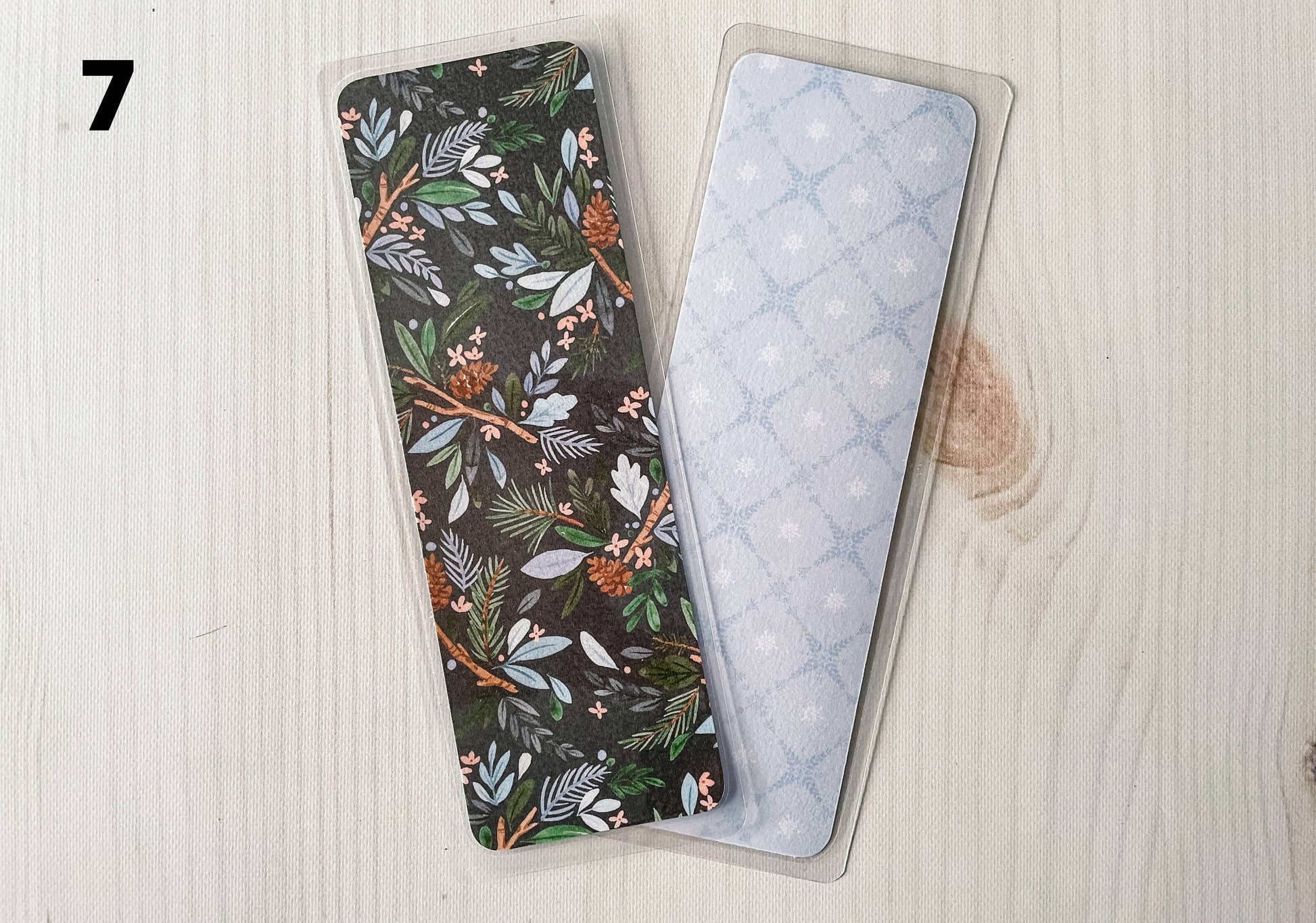 Ski Chalet Winter Bookmarks