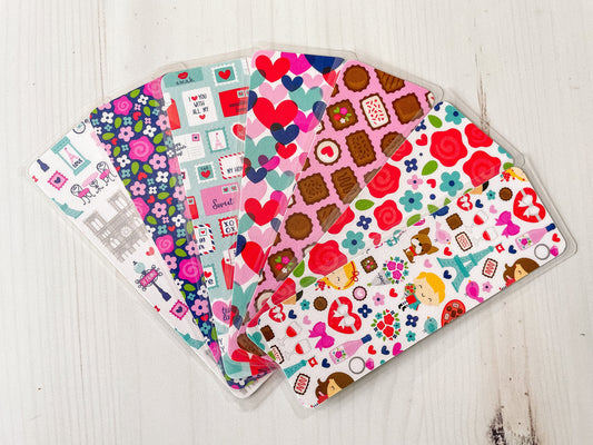 French Kiss Valentine's Day Bookmarks