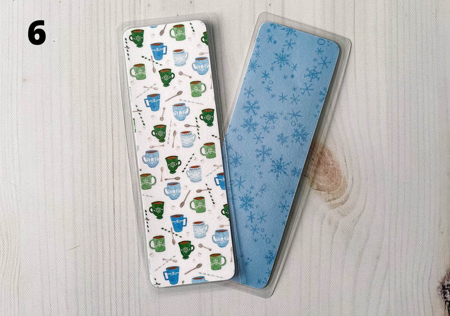 Ski Chalet Winter Bookmarks