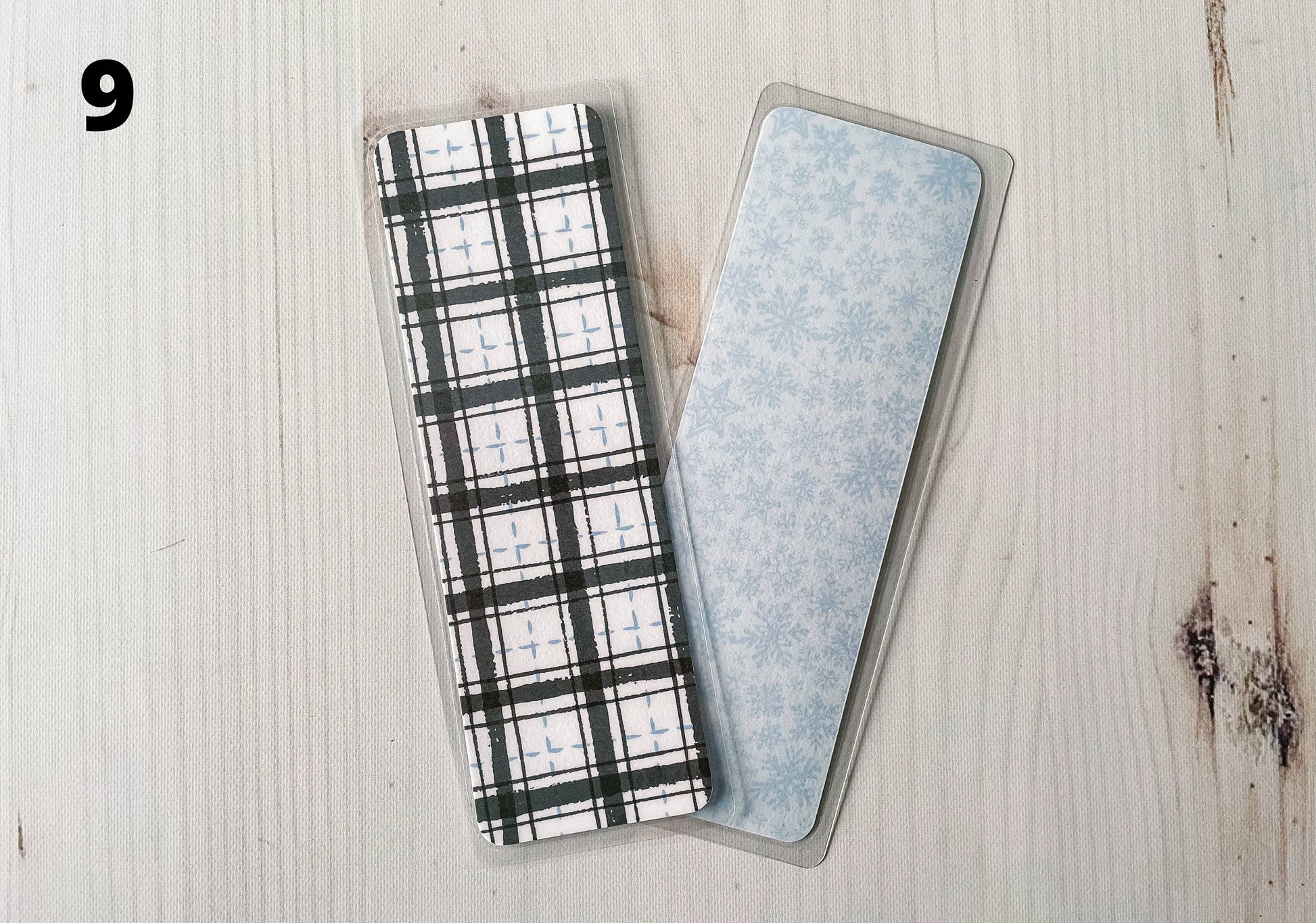 Ski Chalet Winter Bookmarks