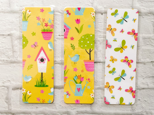 Butterflies and Birds Bookmarks