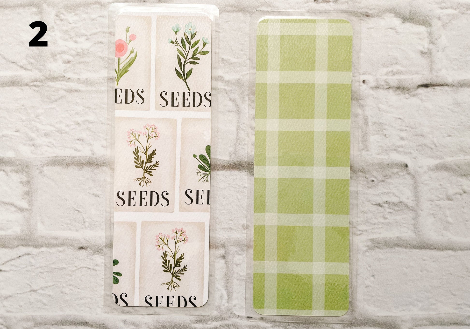 Planting Seeds Floral Bookmarks