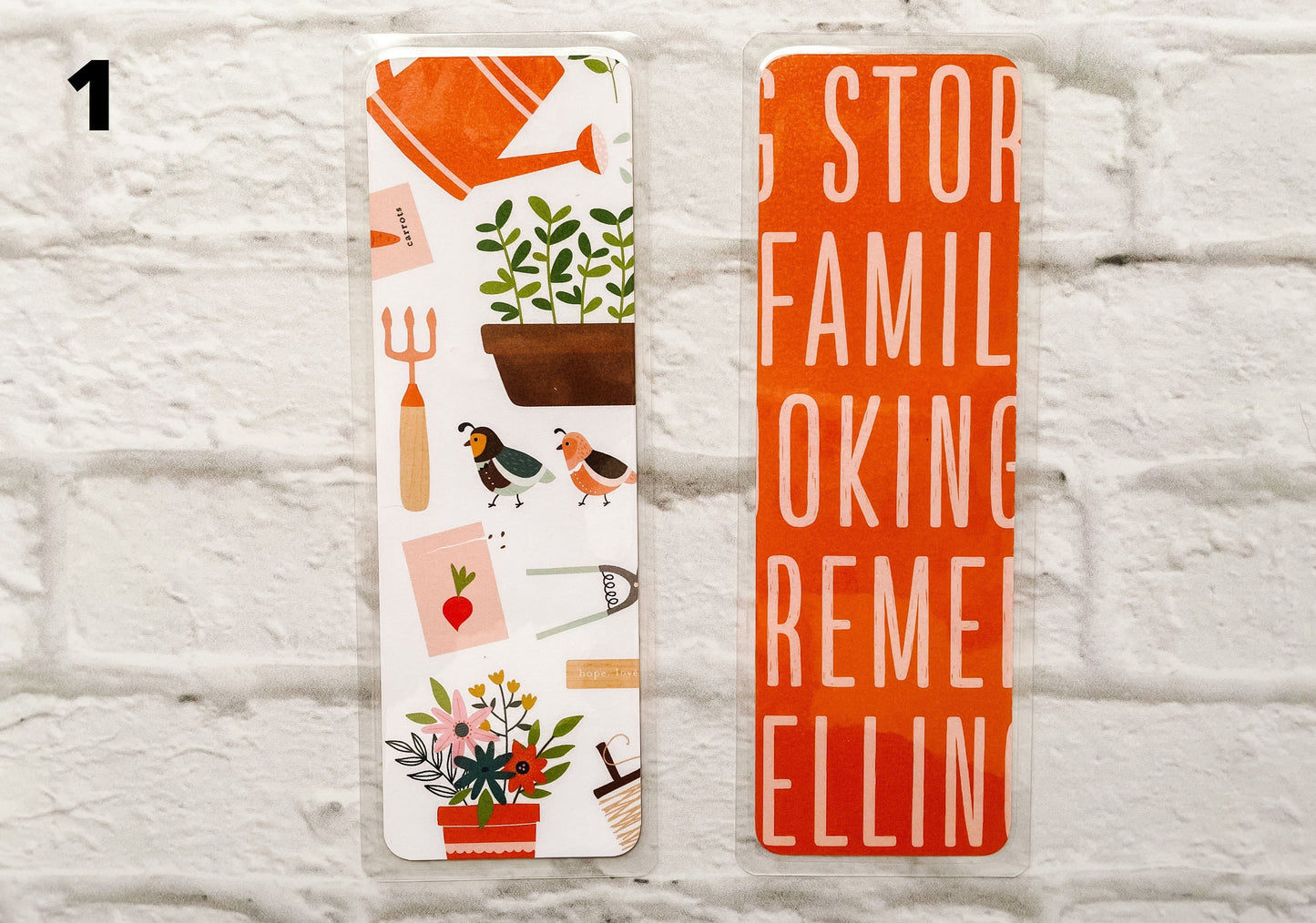 Fall Vegetable Garden Bookmarks
