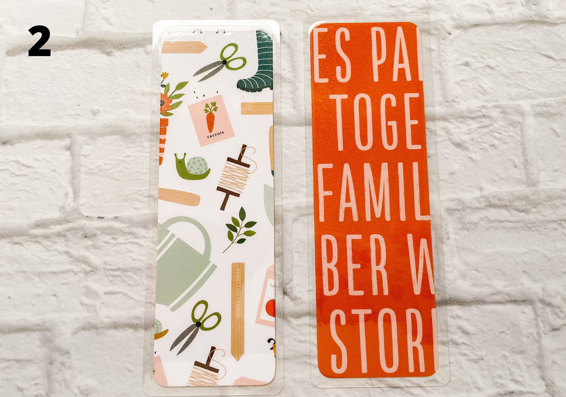 Fall Vegetable Garden Bookmarks