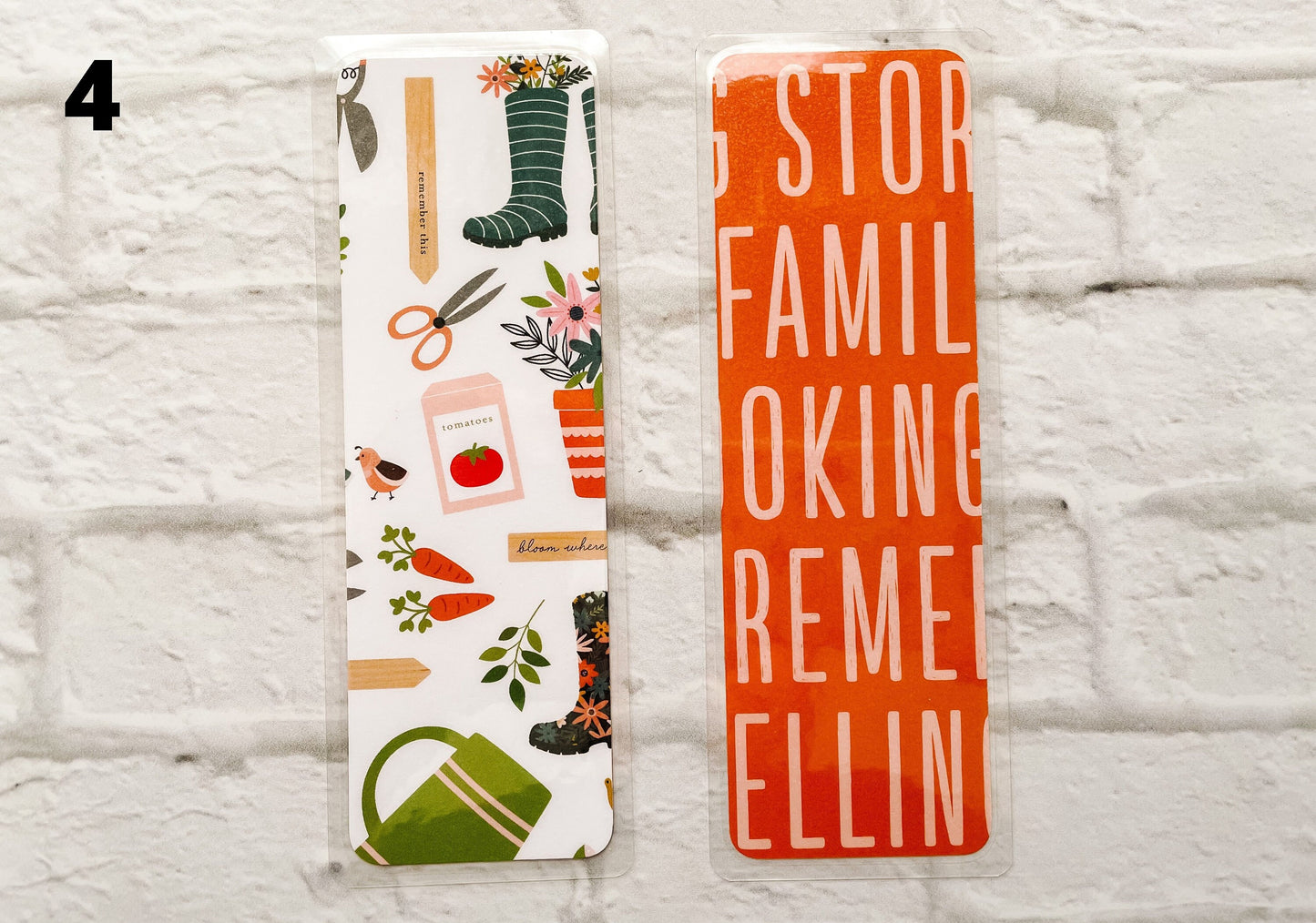 Fall Vegetable Garden Bookmarks