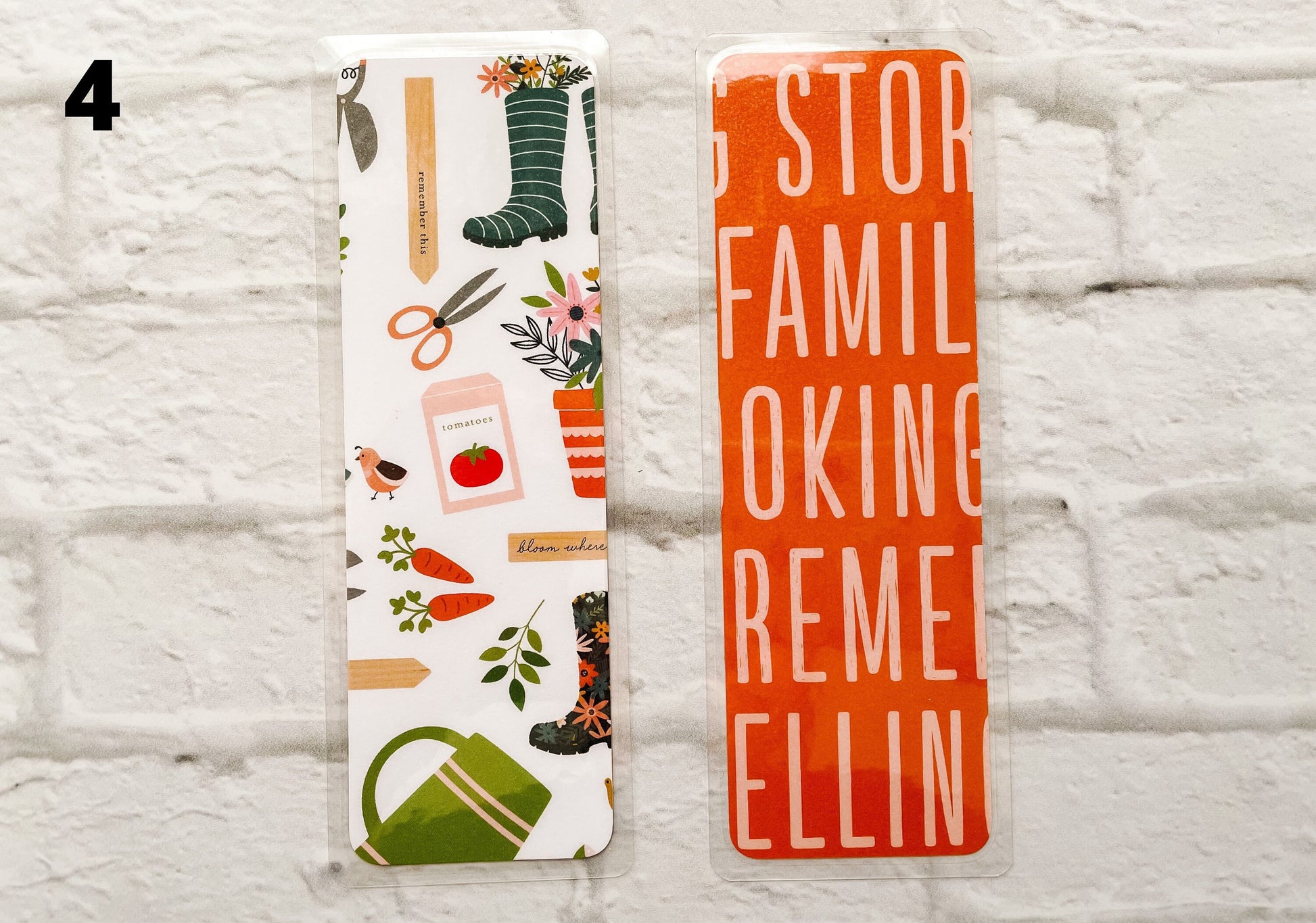 Fall Vegetable Garden Bookmarks