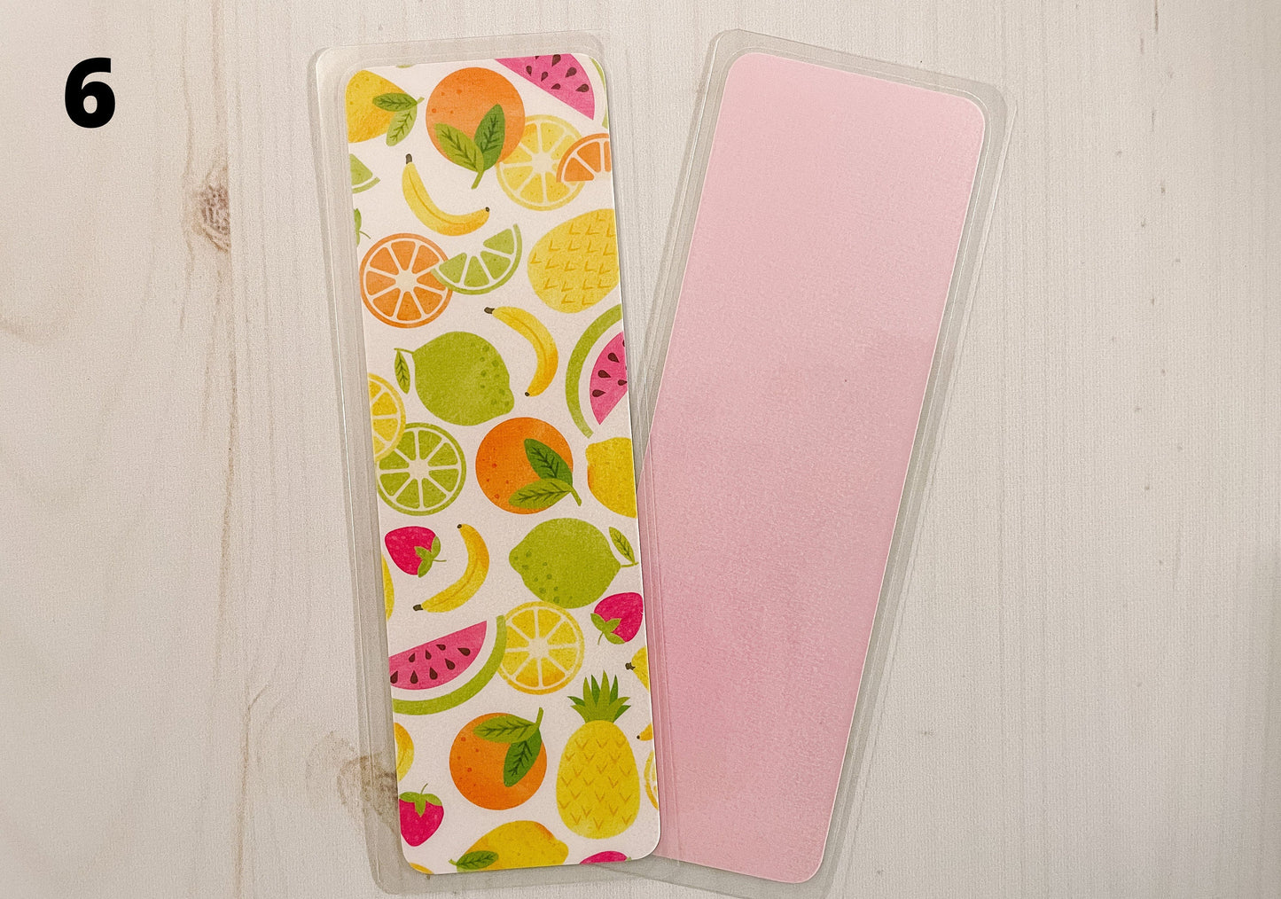 Citrus Tropical Summer Bookmarks