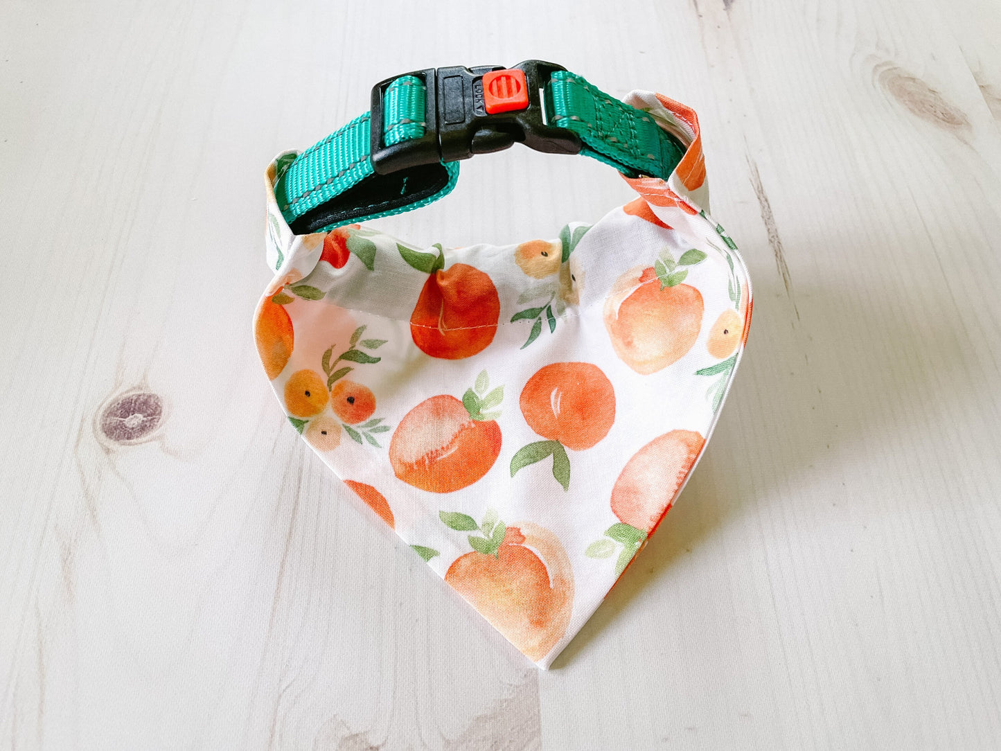 Peaches Dog Bandana