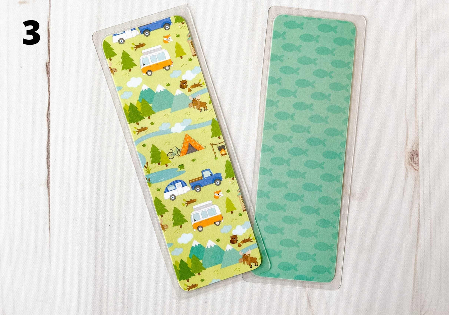 Cabin in the Woods Camping Bookmarks