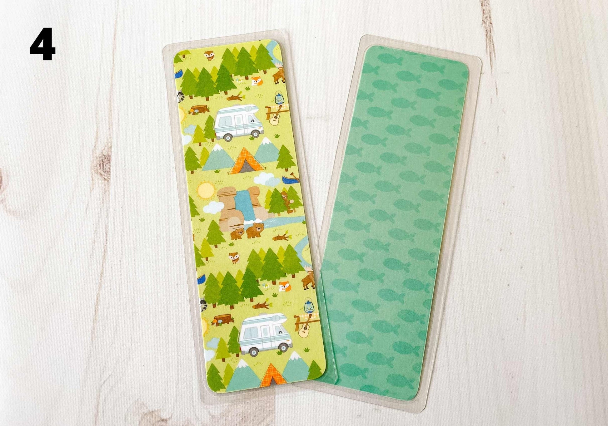 Cabin in the Woods Camping Bookmarks