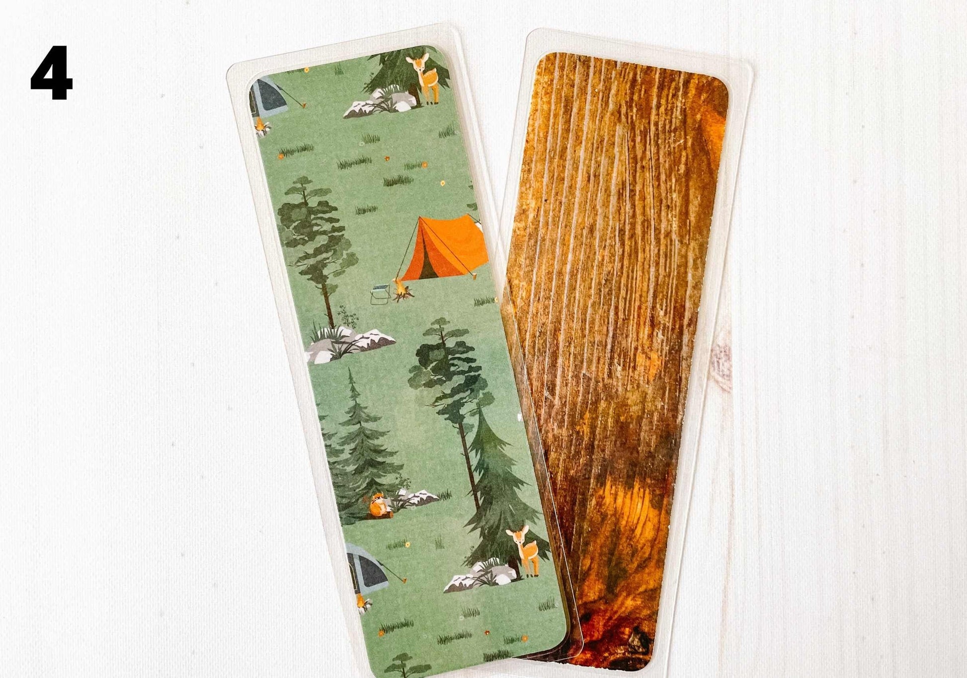 Campfire Camping & Fishing Bookmarks