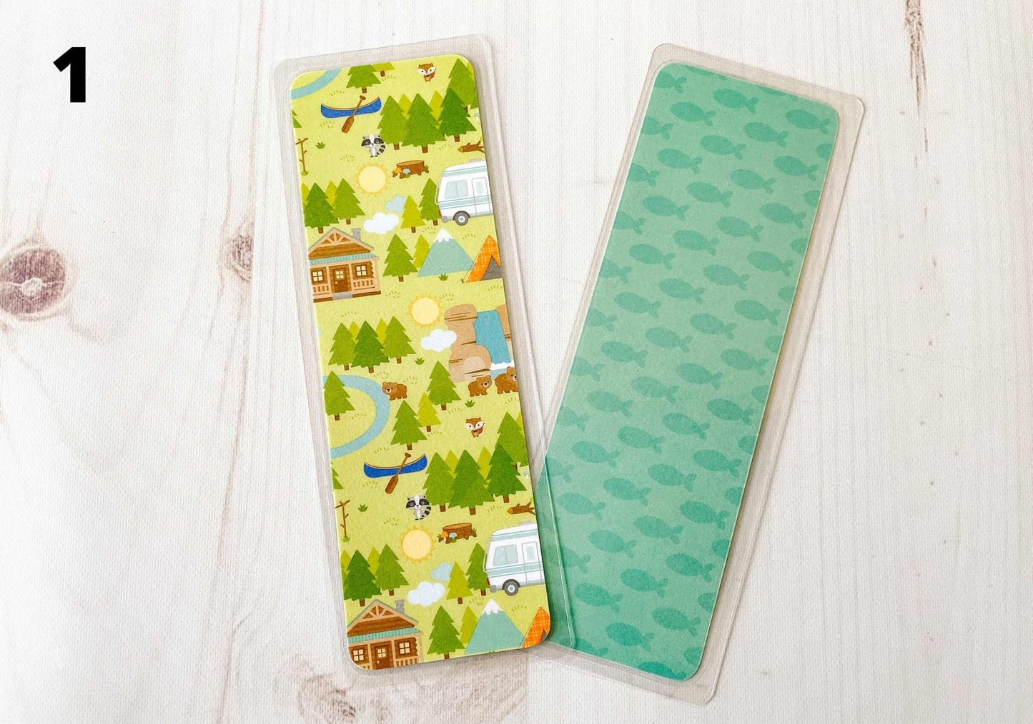 Cabin in the Woods Camping Bookmarks