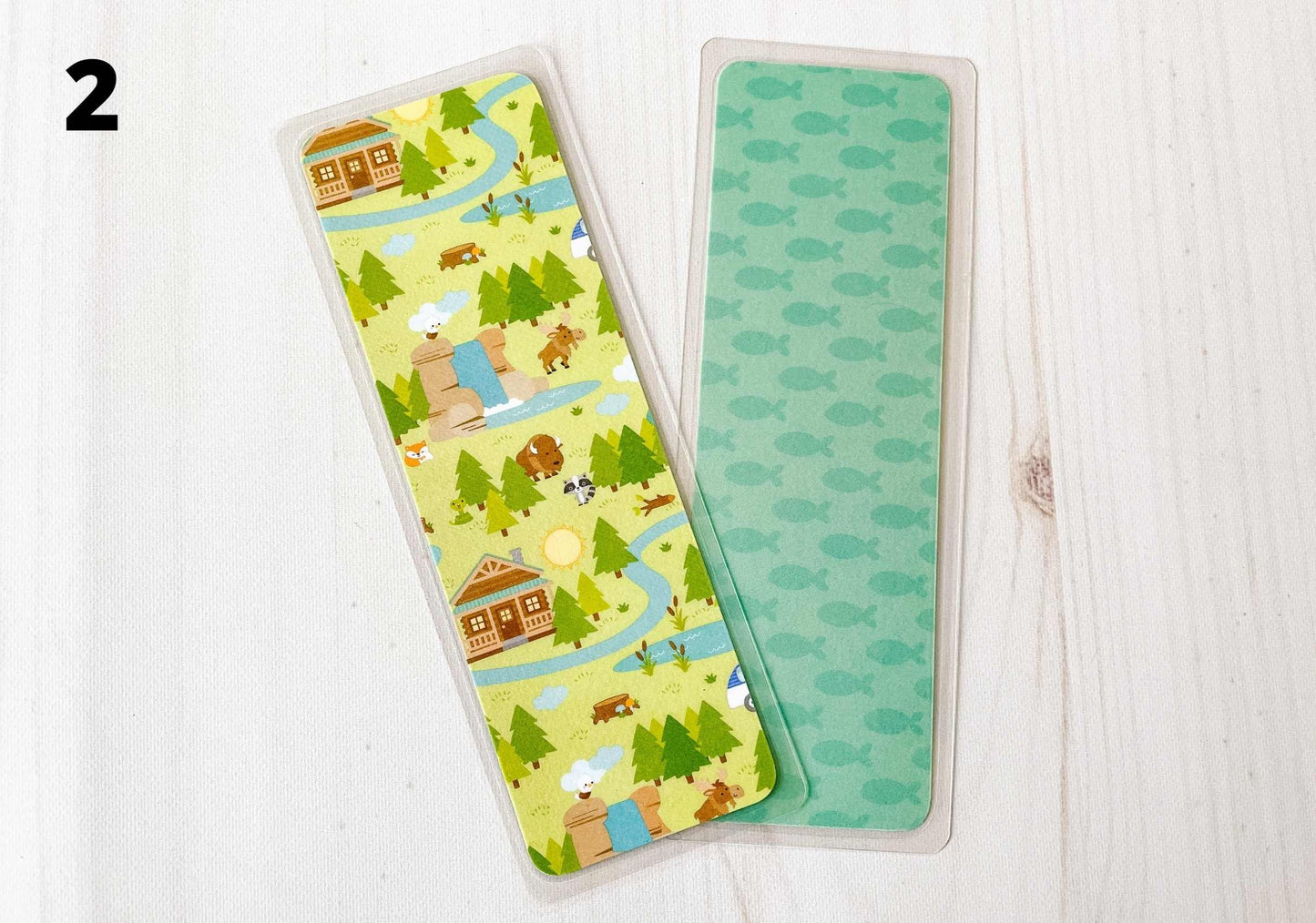 Cabin in the Woods Camping Bookmarks