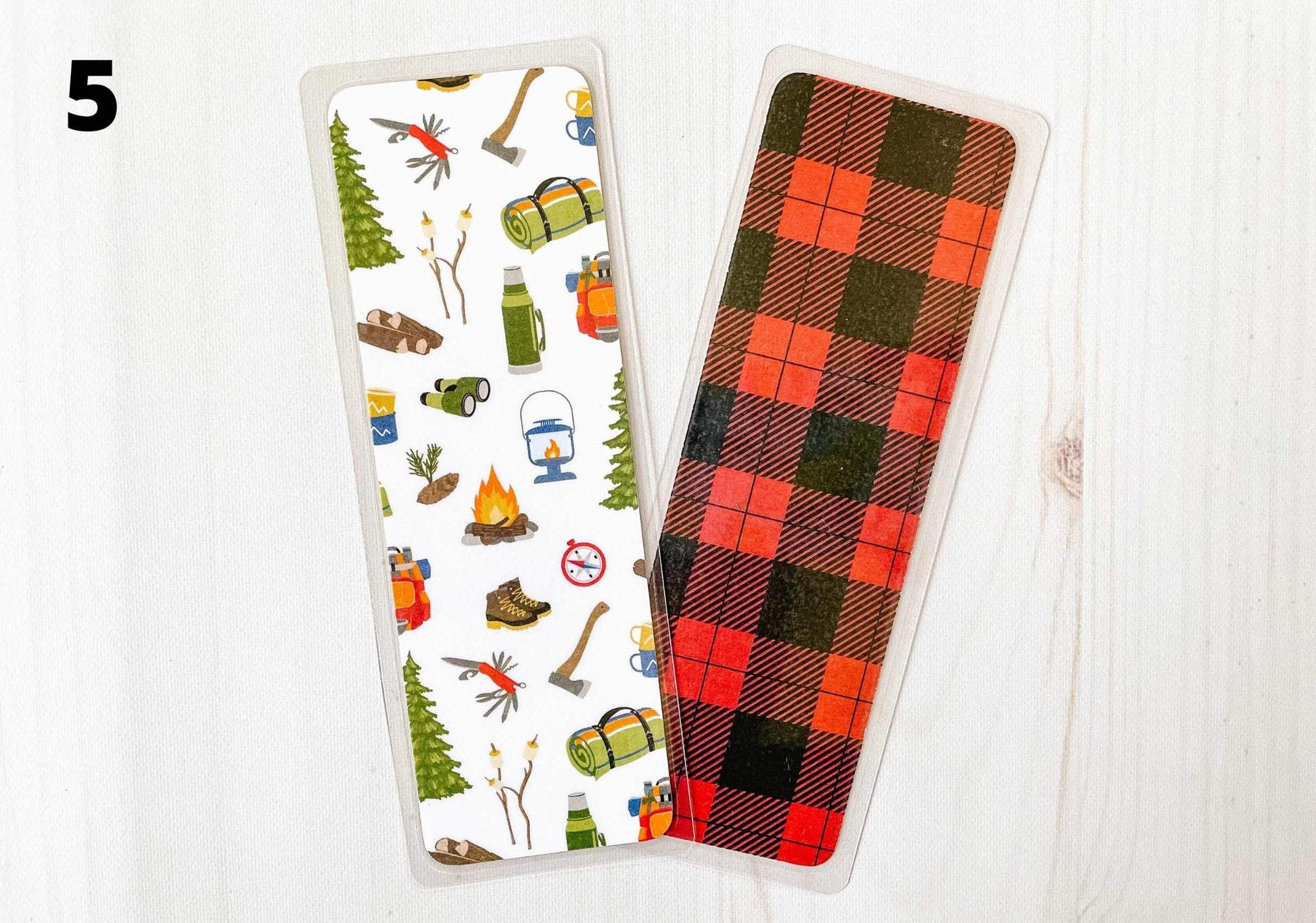 Cabin in the Woods Camping Bookmarks