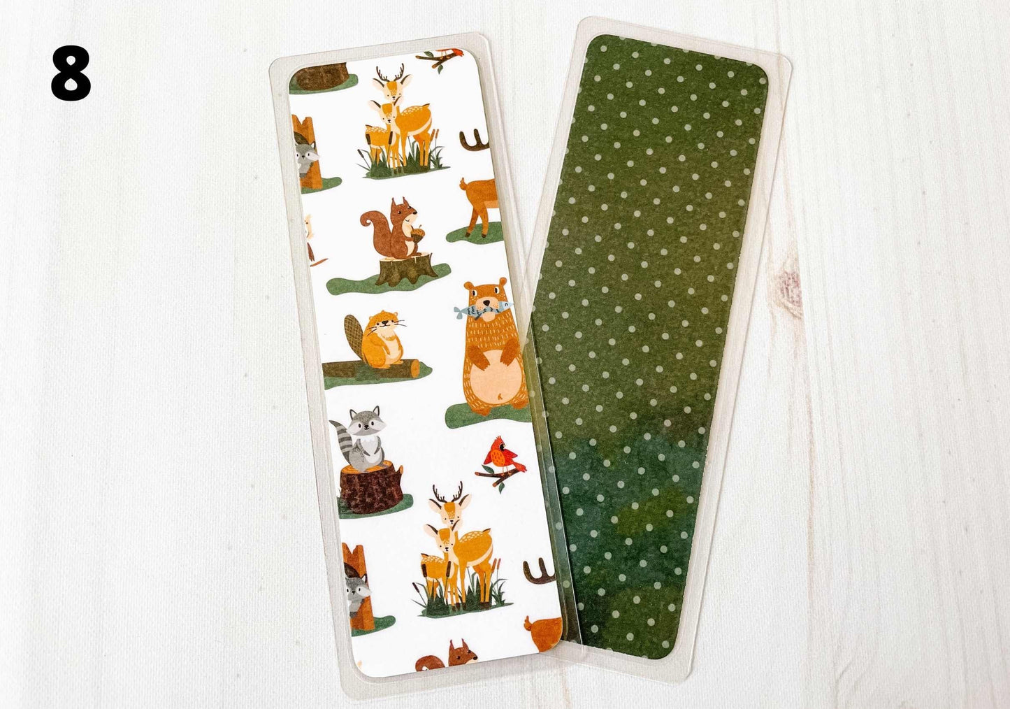 Cabin in the Woods Camping Bookmarks