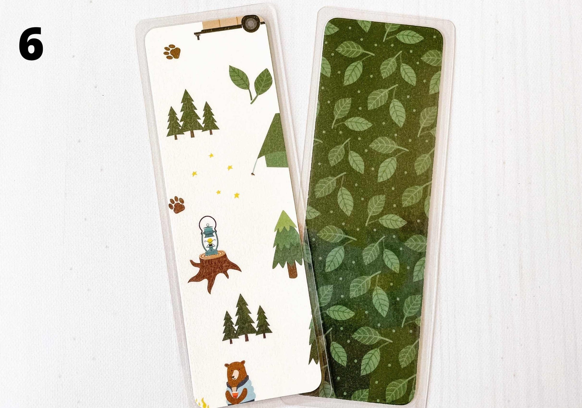 Campfire Camping & Fishing Bookmarks