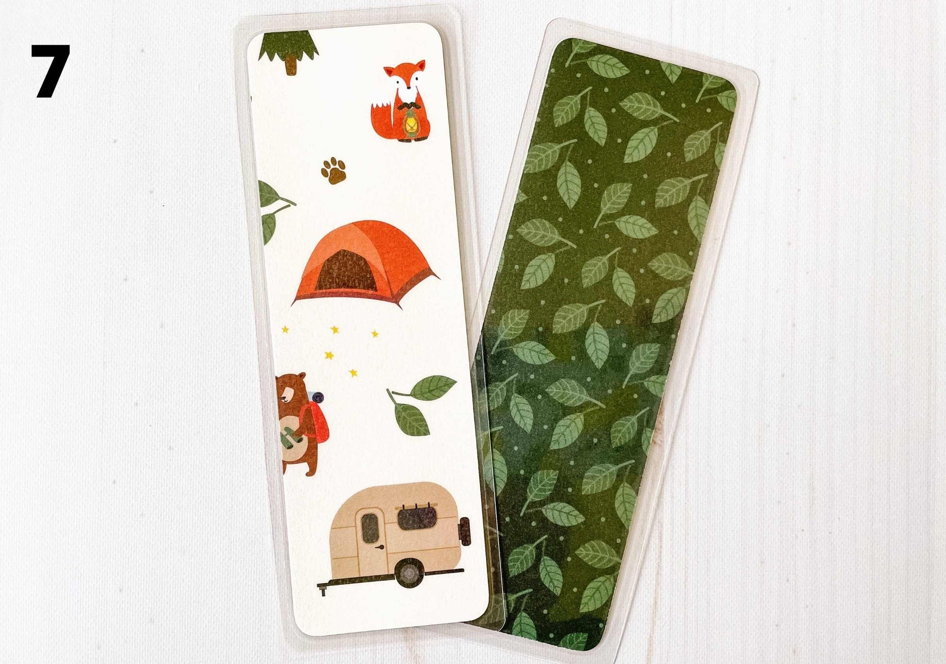 Campfire Camping & Fishing Bookmarks
