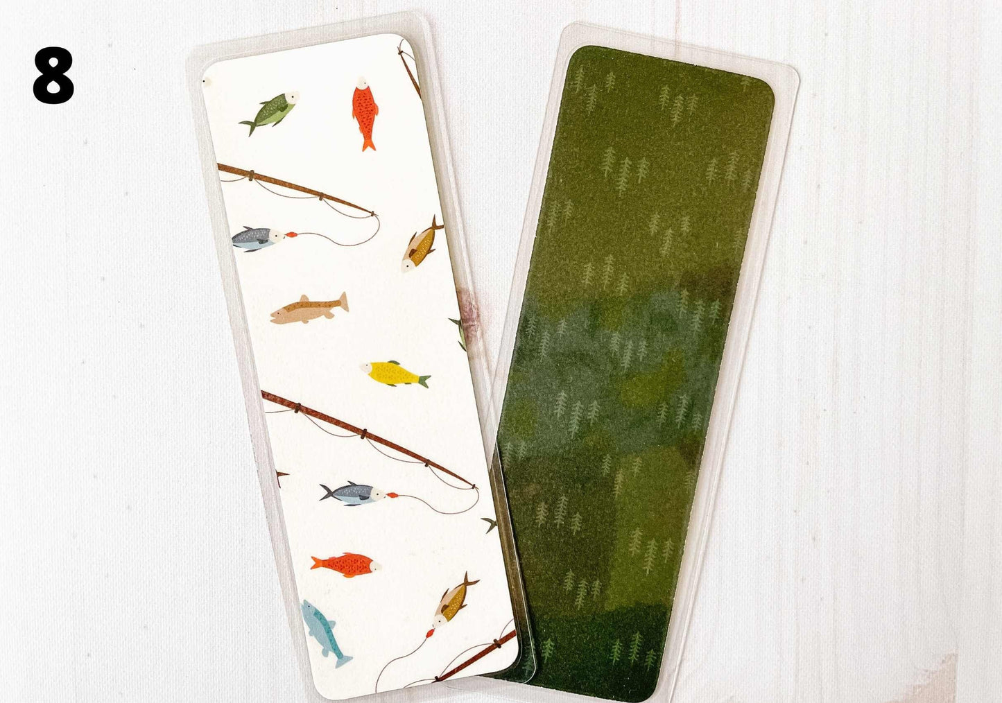 Campfire Camping & Fishing Bookmarks
