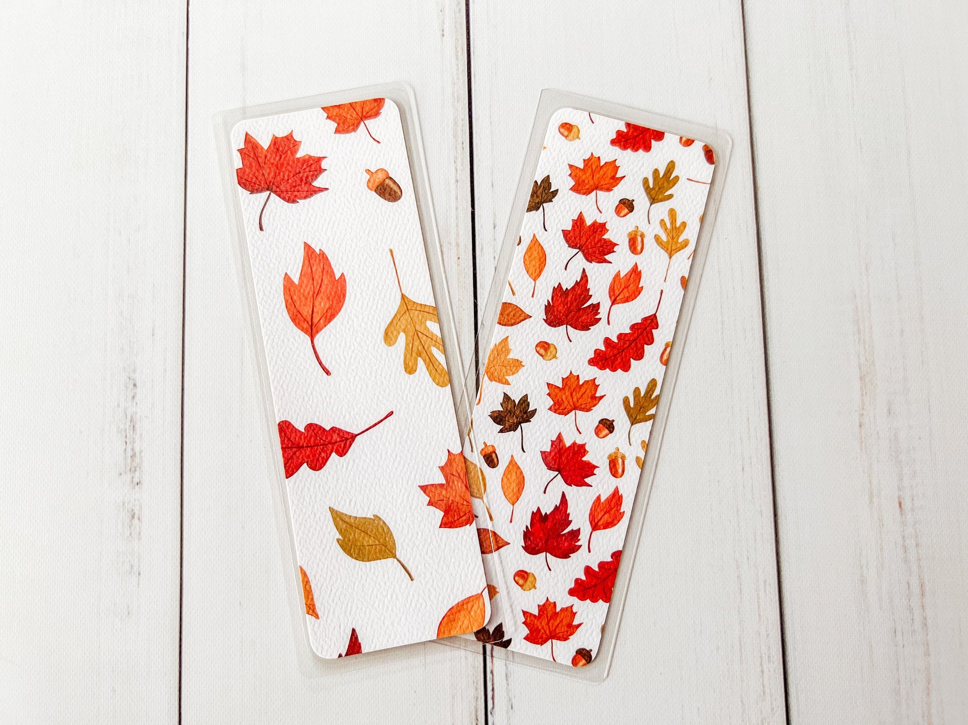 Falling Leaves Bookmarks
