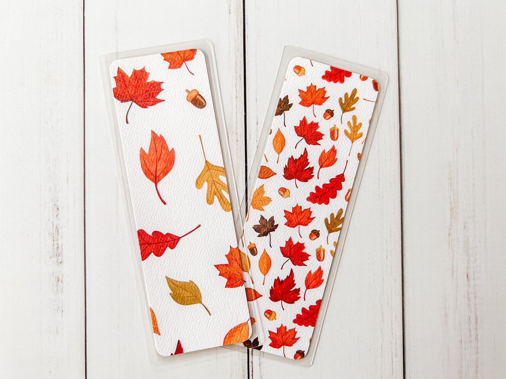 Falling Leaves Bookmarks