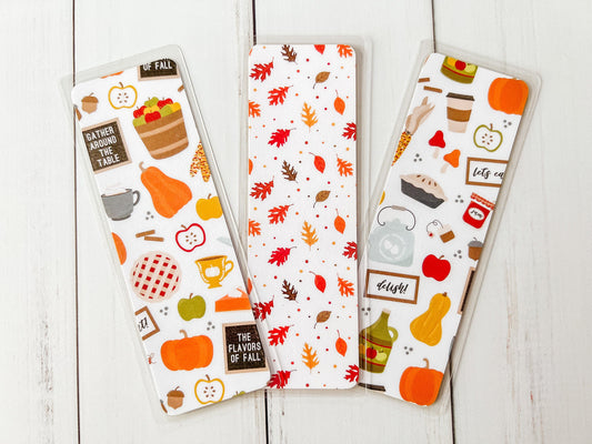 Gather Harvest Fall Bookmarks