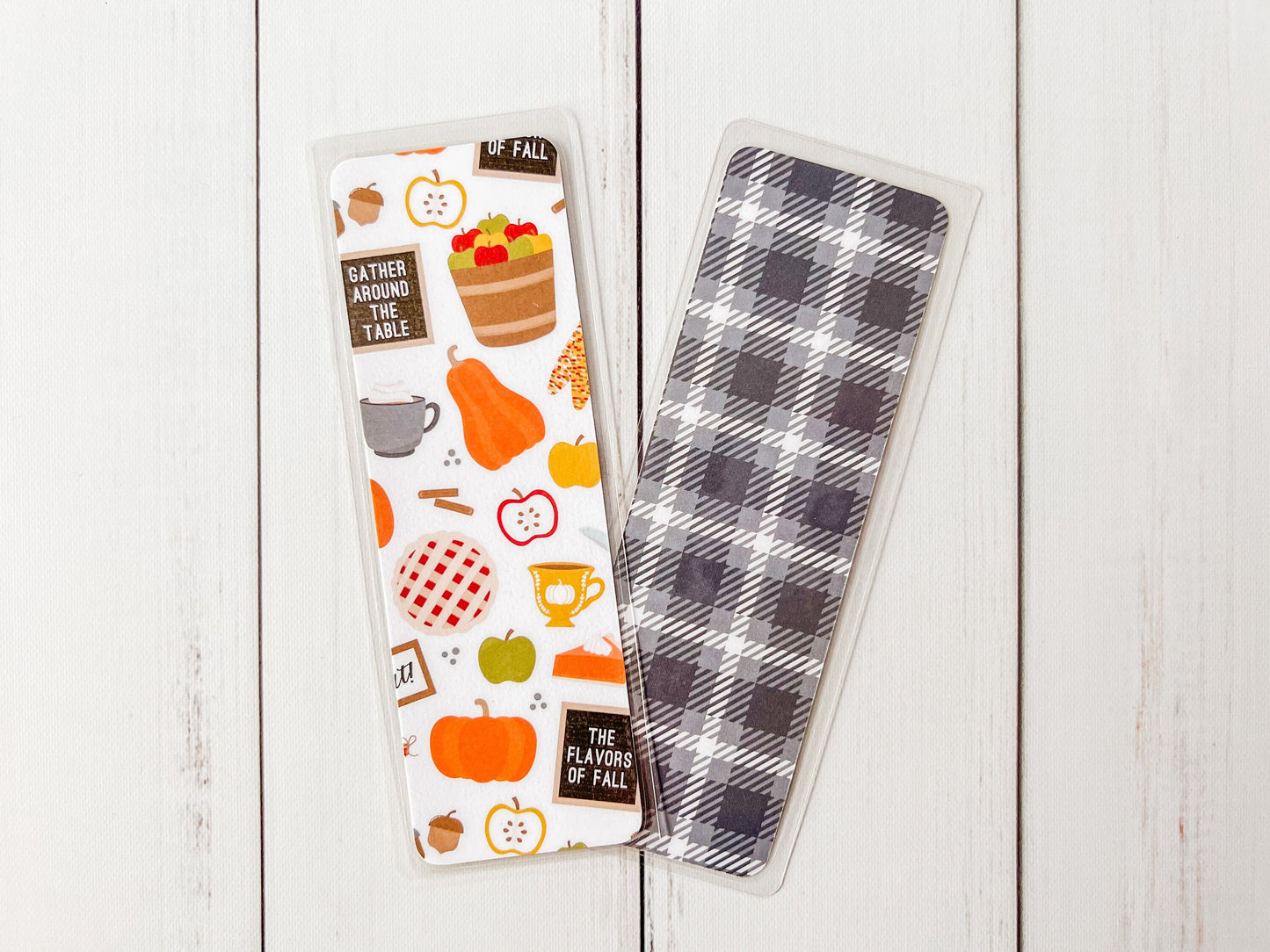 Gather Harvest Fall Bookmarks