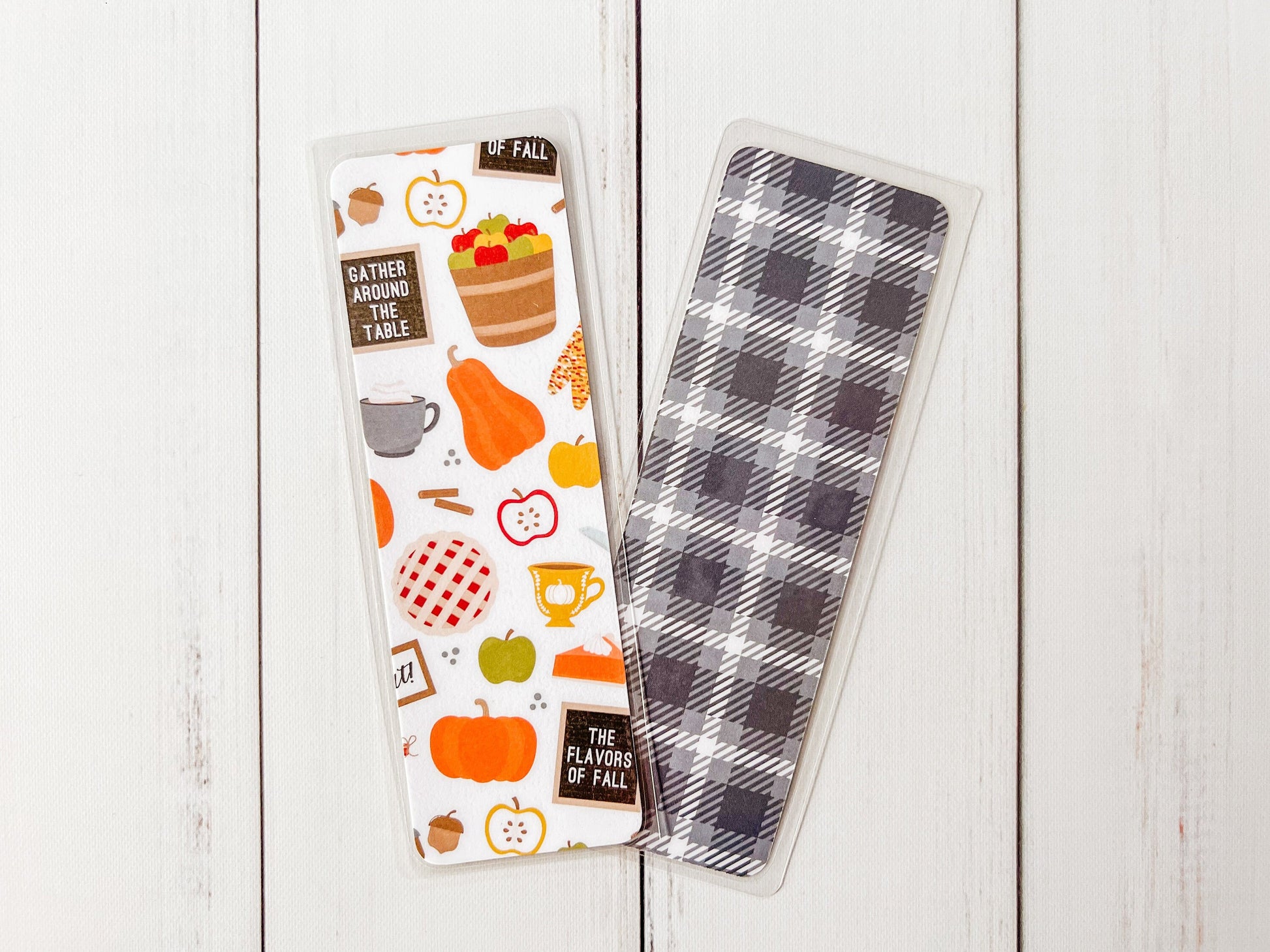Gather Harvest Fall Bookmarks