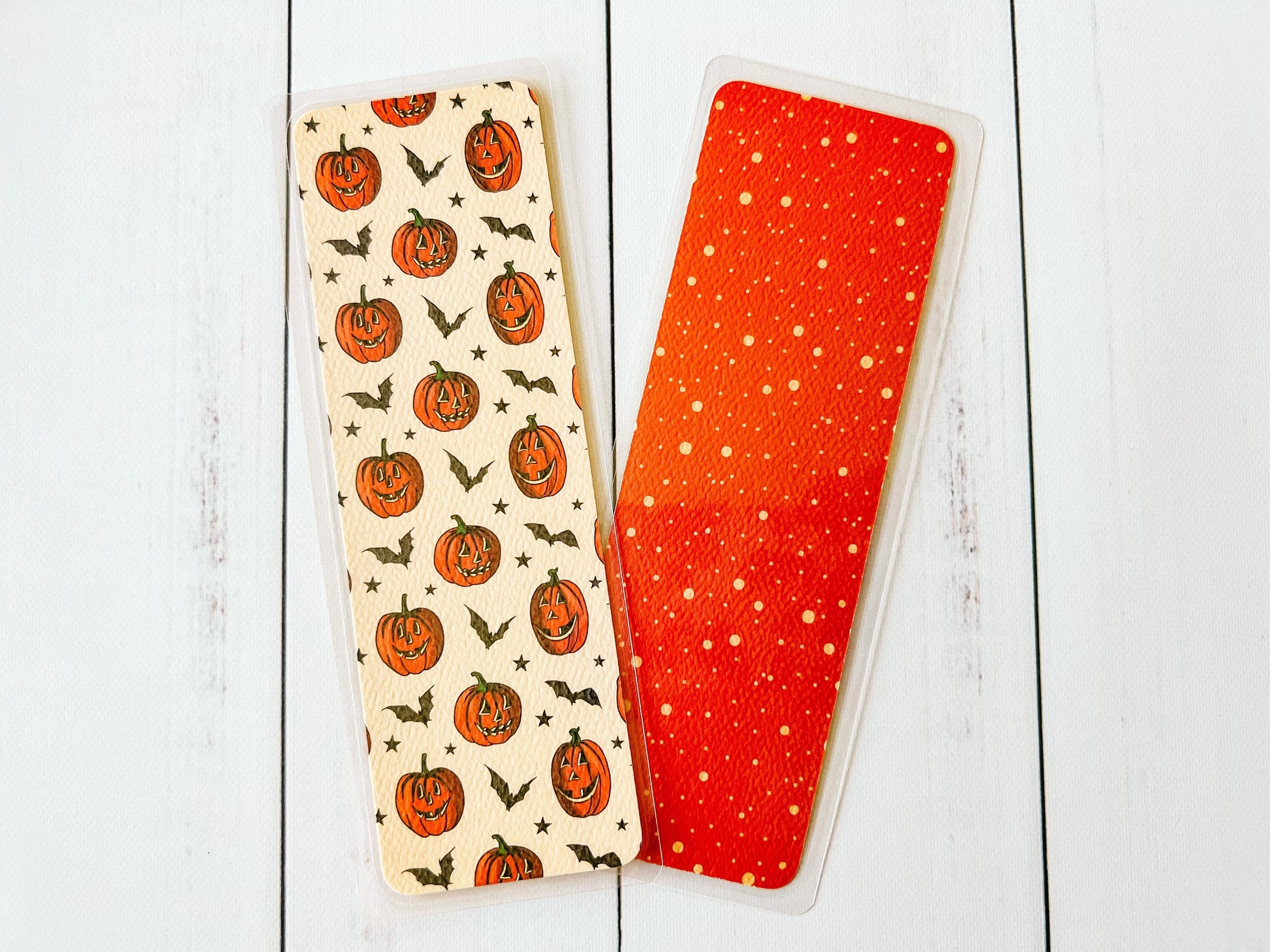 Jack-O-Lantern Halloween Bookmarks