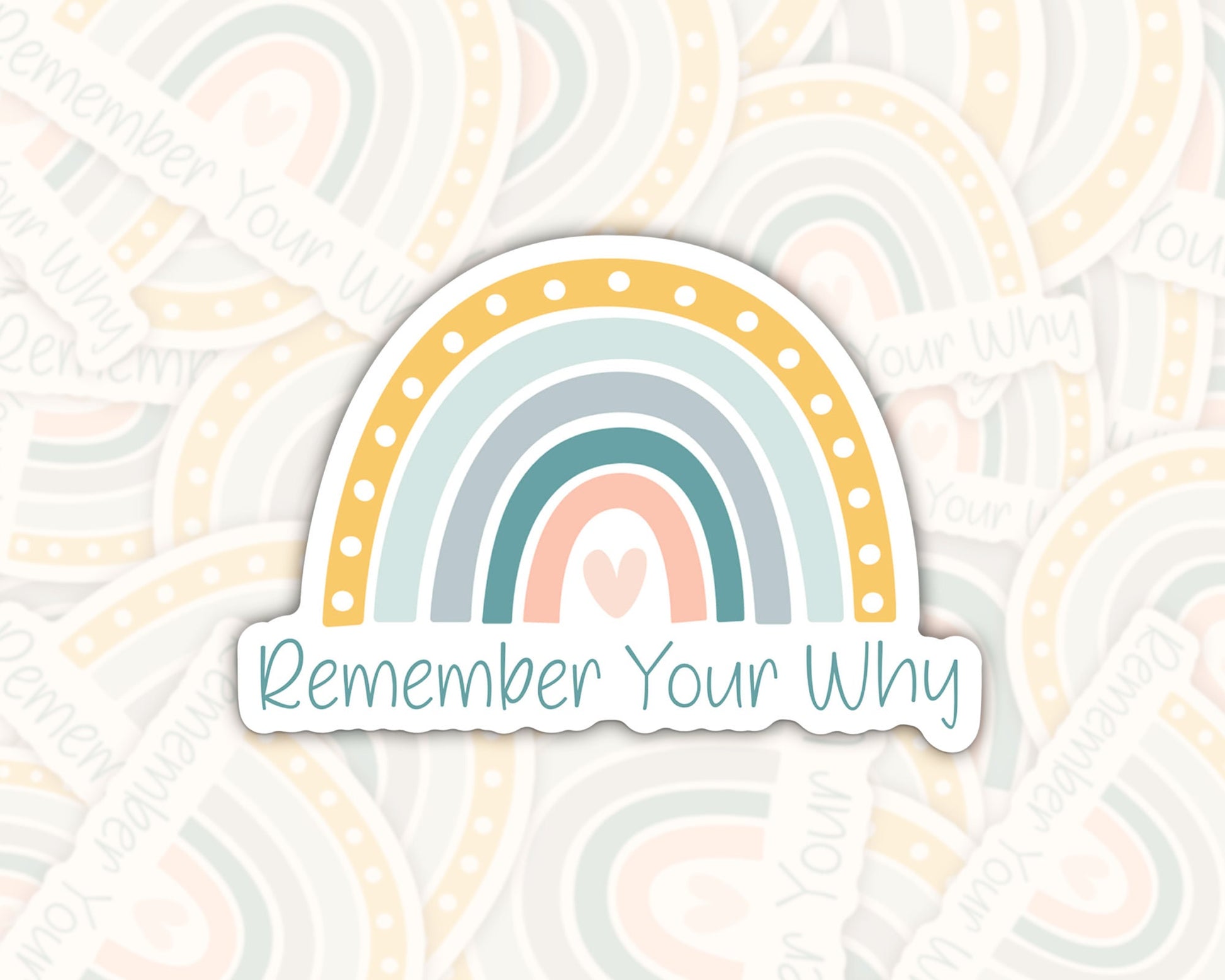 Remember Your Why Motivational Sticker