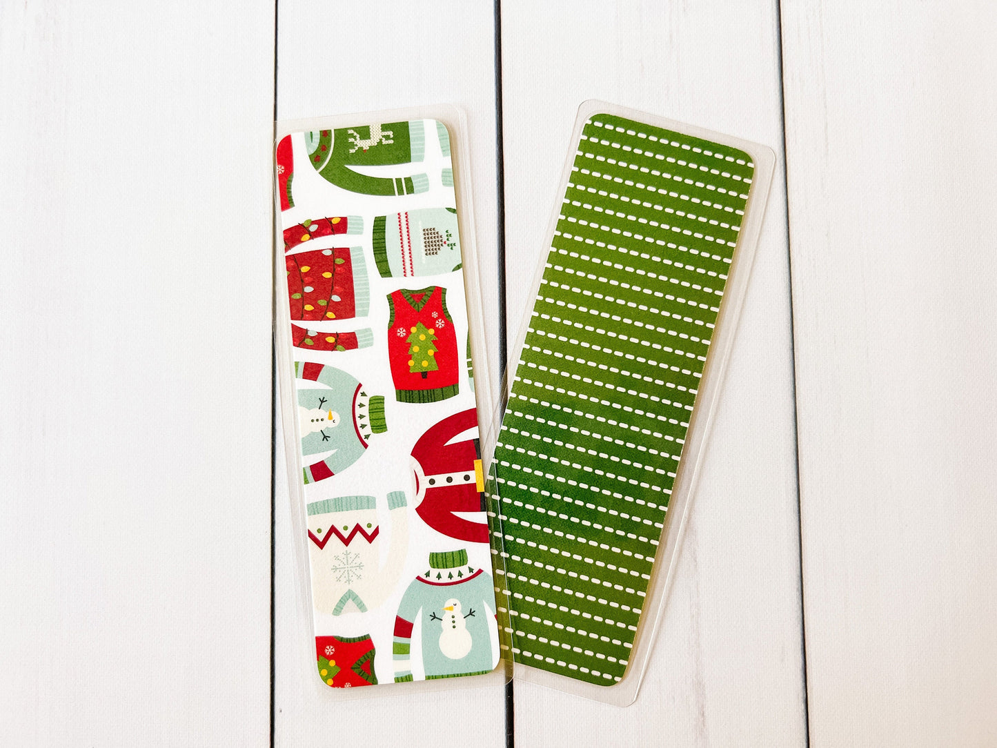 Ugly Sweater Christmas Bookmark
