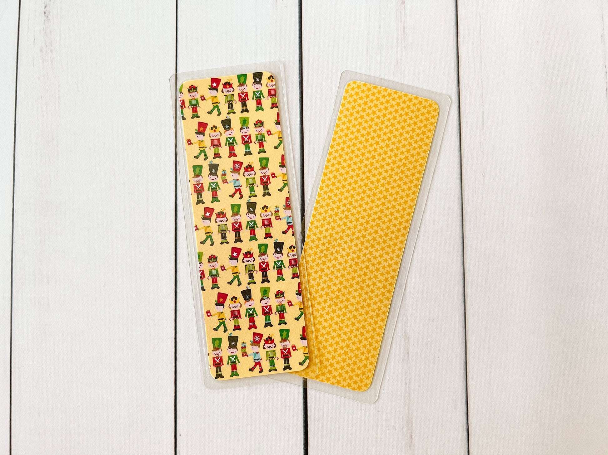 Nutcrackers Christmas Bookmark