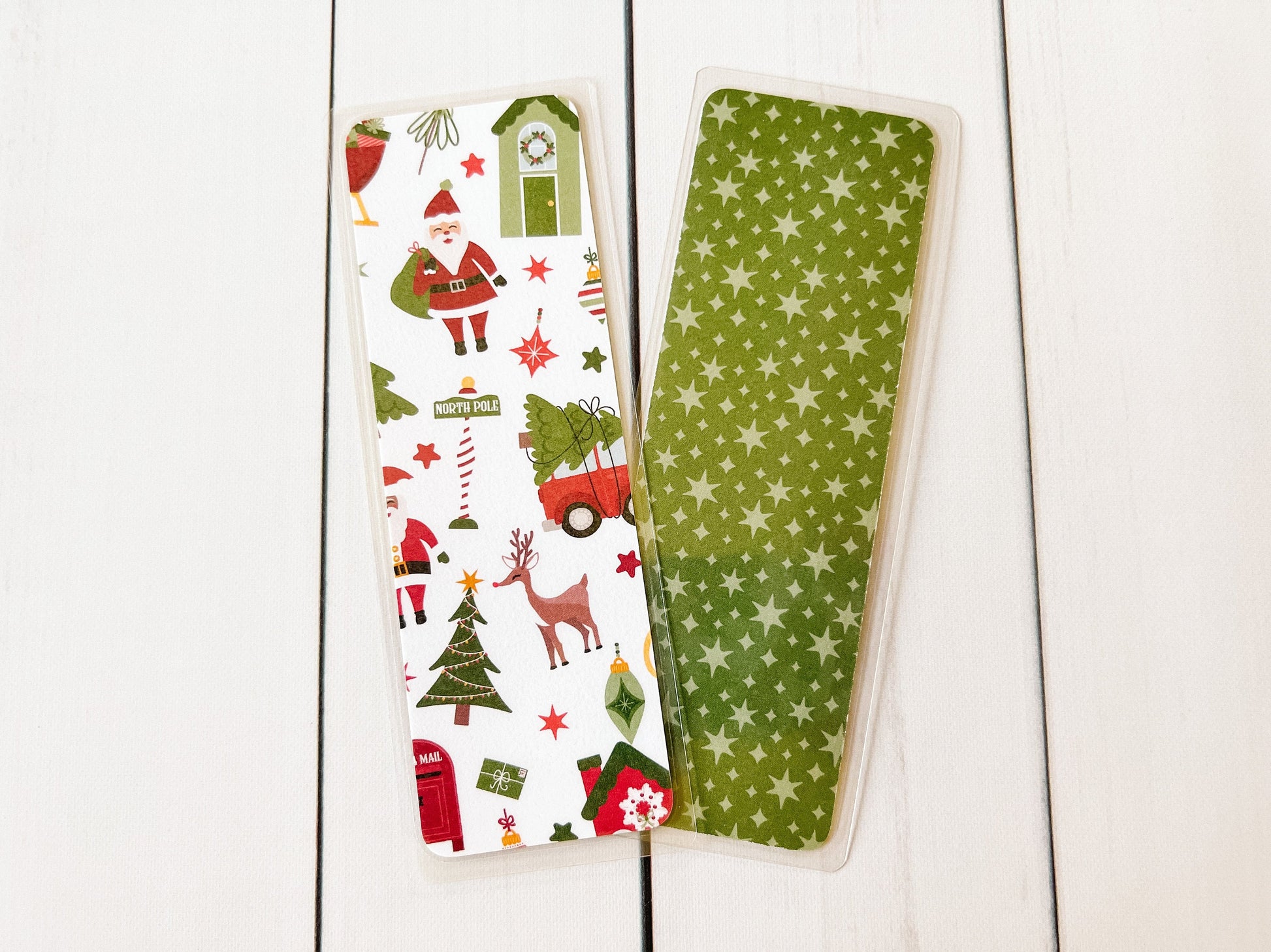 Santa Mail Christmas Bookmark