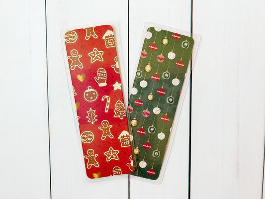 Gingerbread Men Christmas Bookmark