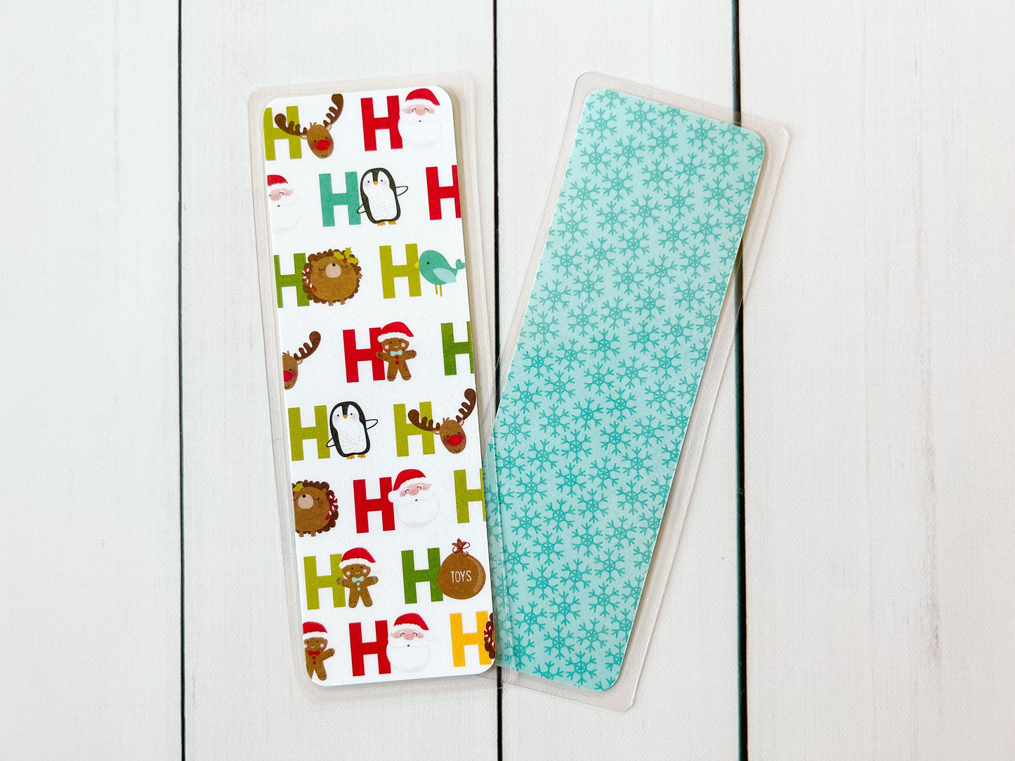 Ho Ho Ho Santa Christmas Bookmark
