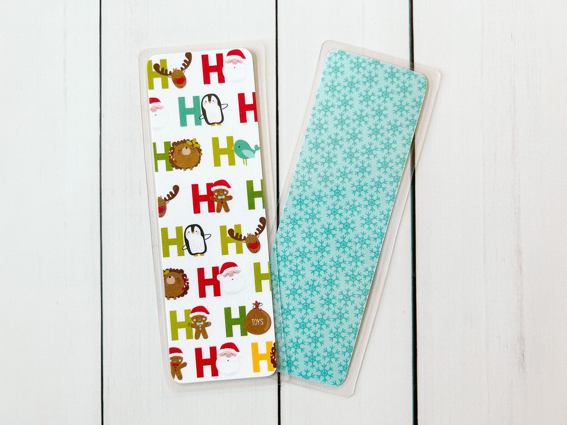 Ho Ho Ho Santa Christmas Bookmark