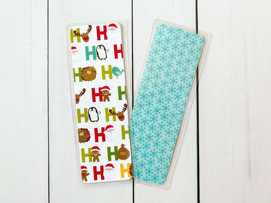 Ho Ho Ho Santa Christmas Bookmark
