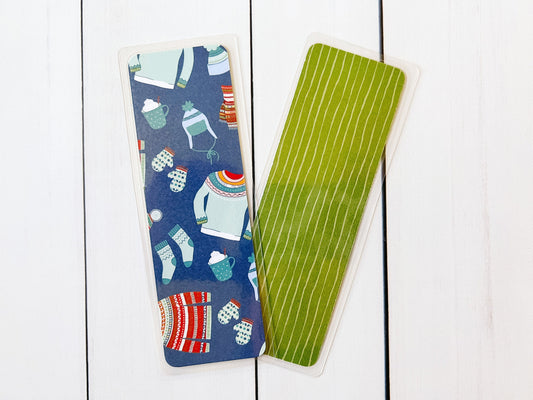 Cozy Winter Christmas Bookmark