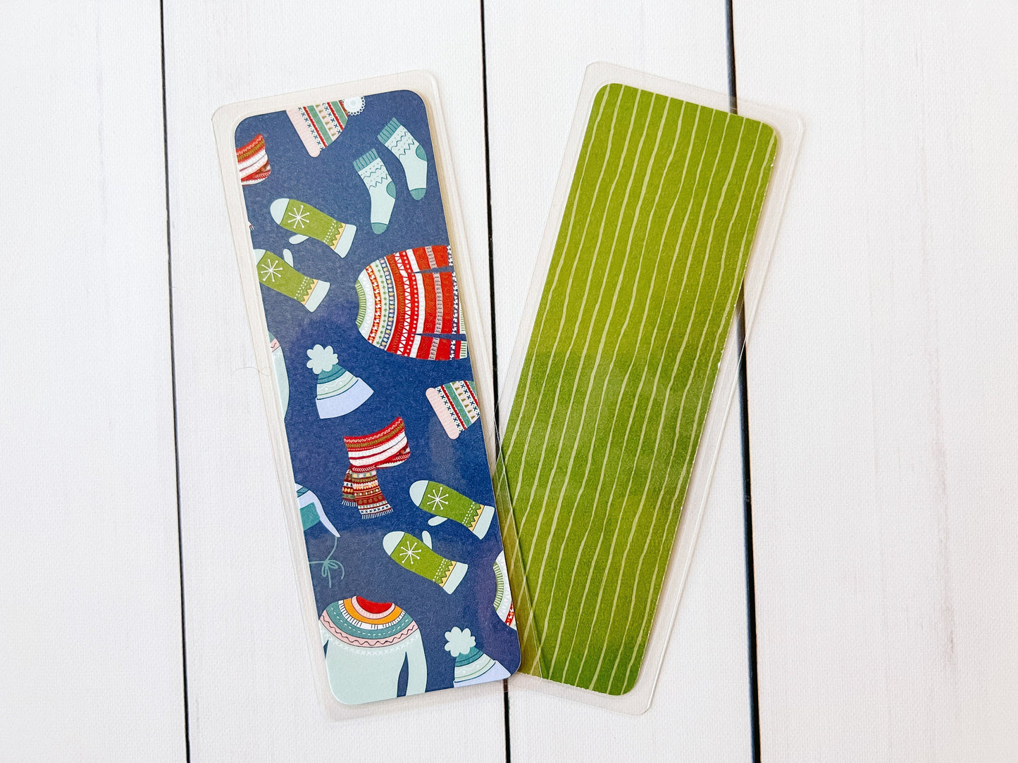 Cozy Winter Christmas Bookmark