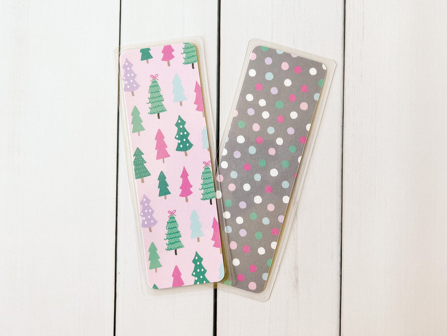Pink Winter Bookmark