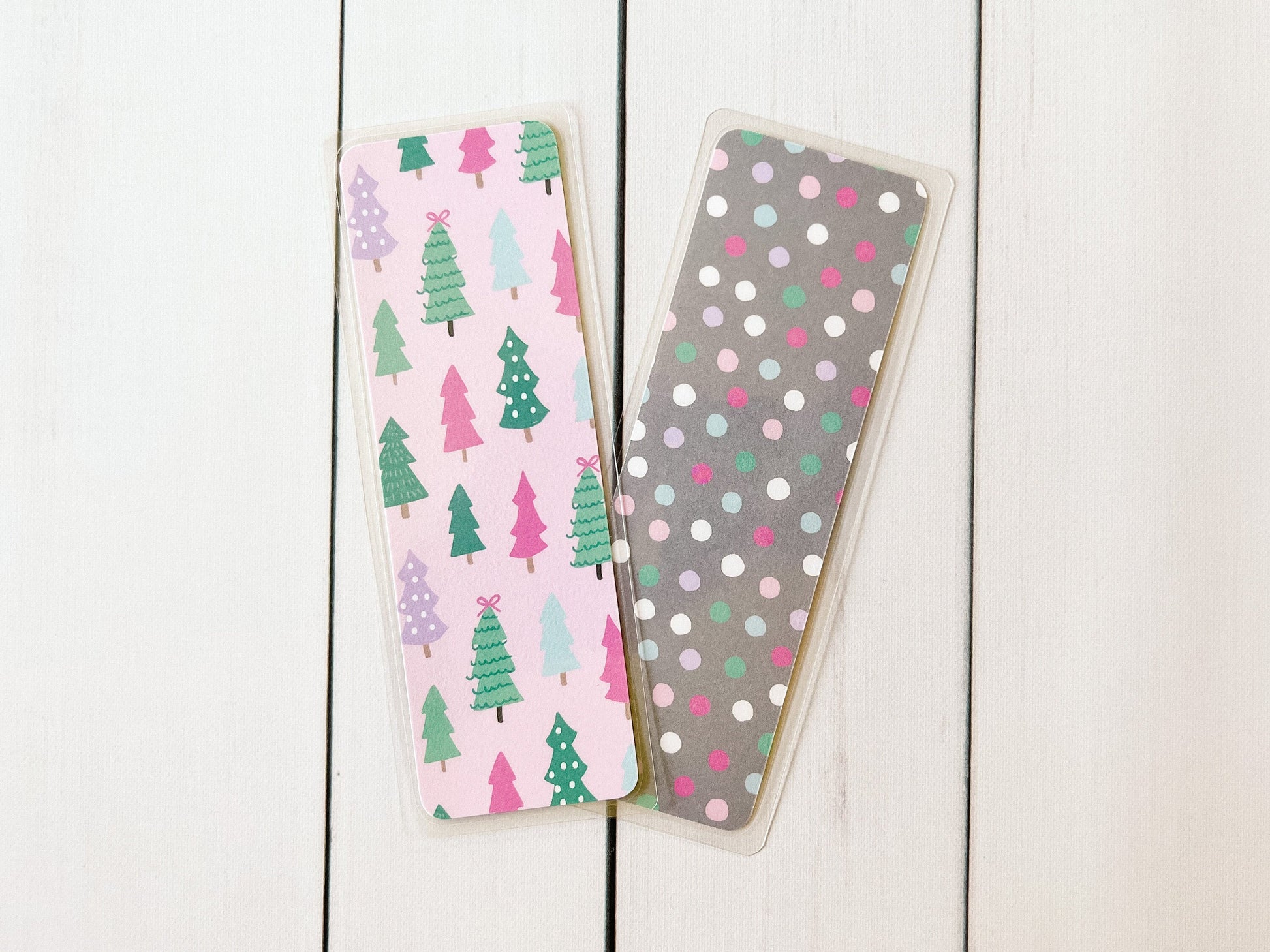 Pink Winter Bookmark
