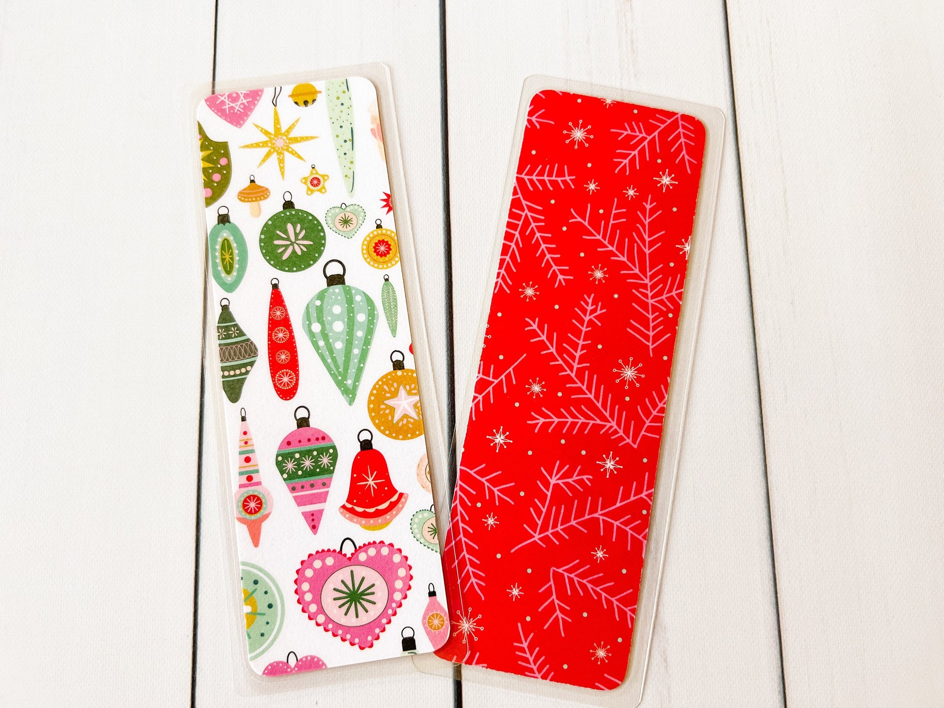 Ornaments Christmas Bookmark