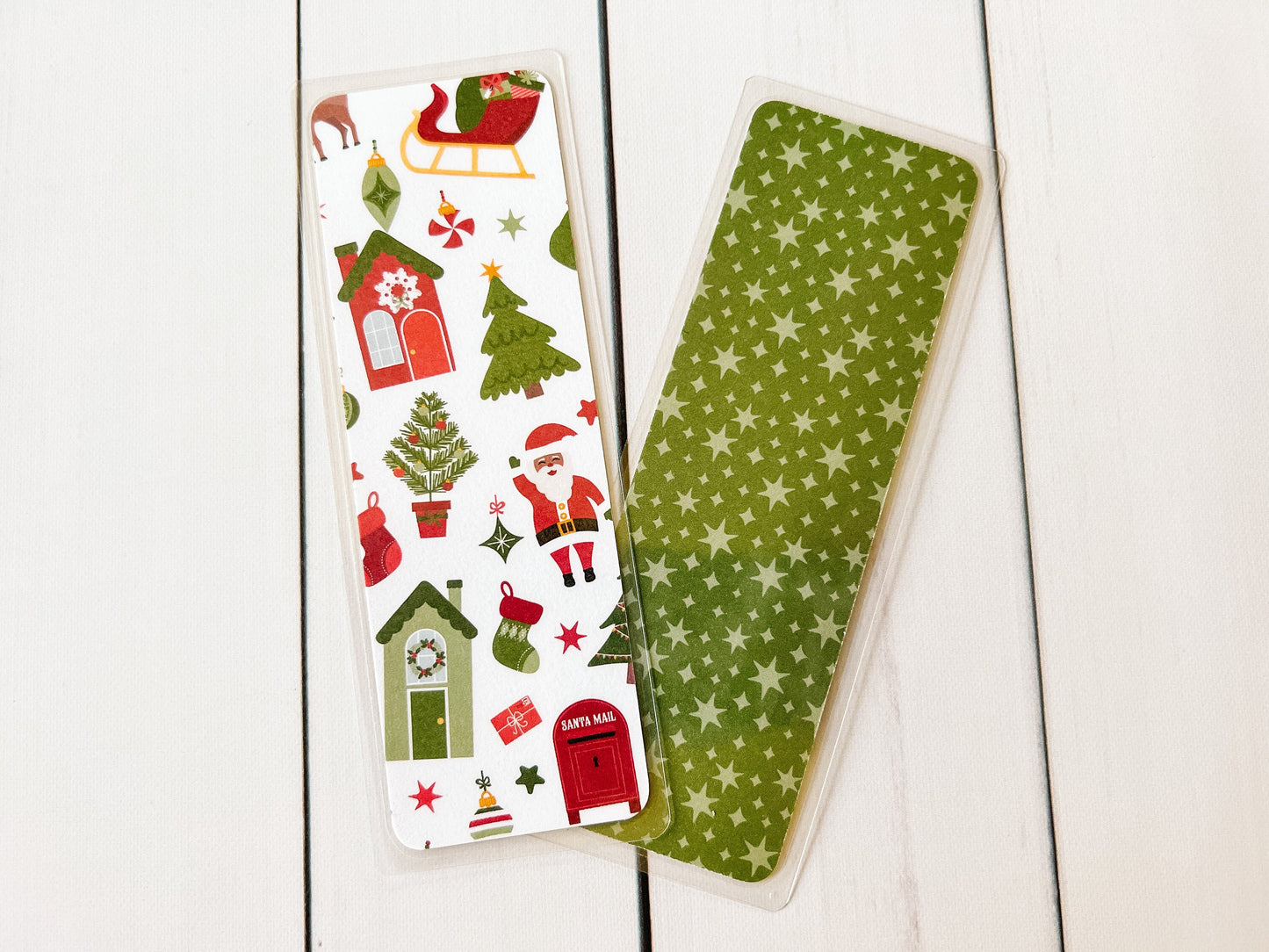 Santa Mail Christmas Bookmark
