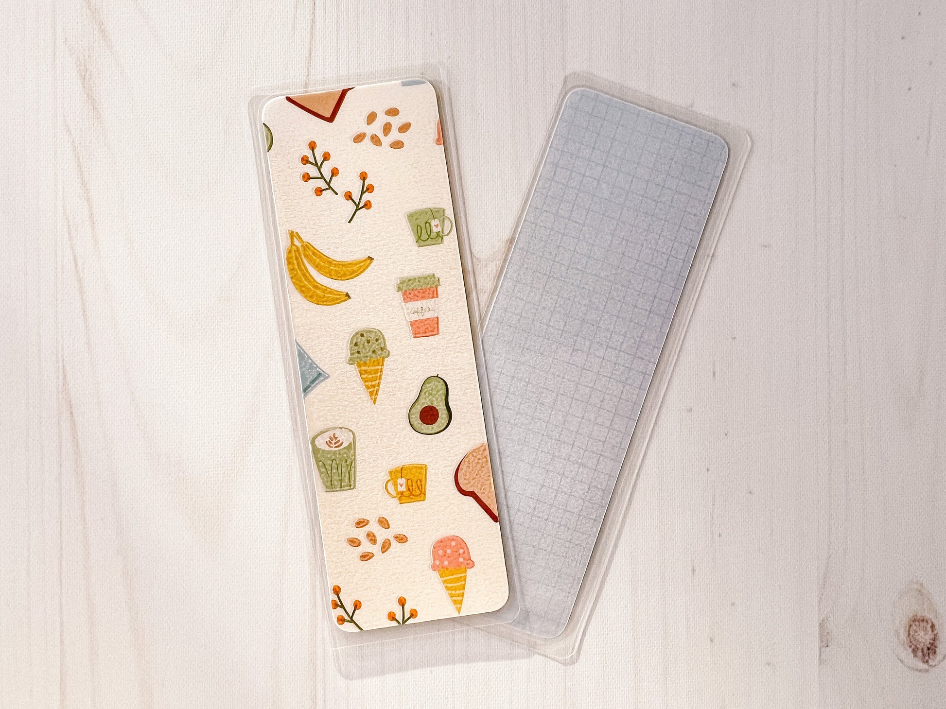Yummy Avocado Toast & Ice Cream Bookmark