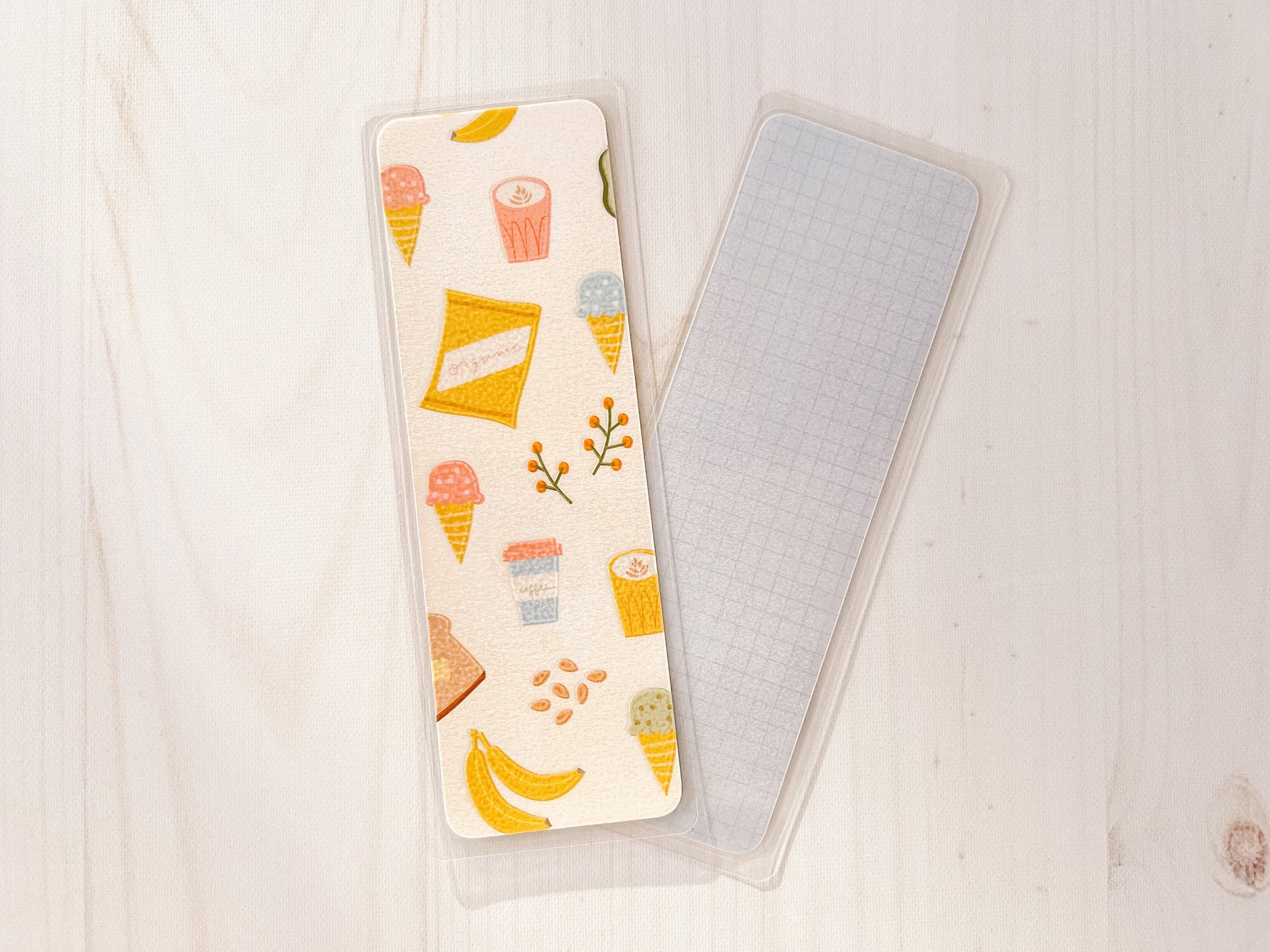 Yummy Avocado Toast & Ice Cream Bookmark