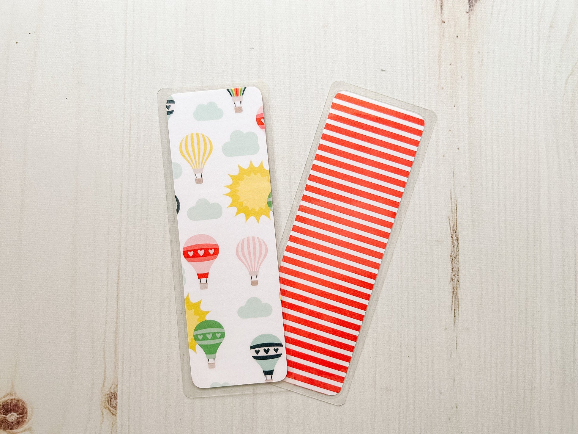 Hot Air Balloons Bookmark | Summer Bookmark | Bookish Accessory | Bookworm Gift | Reader Gift