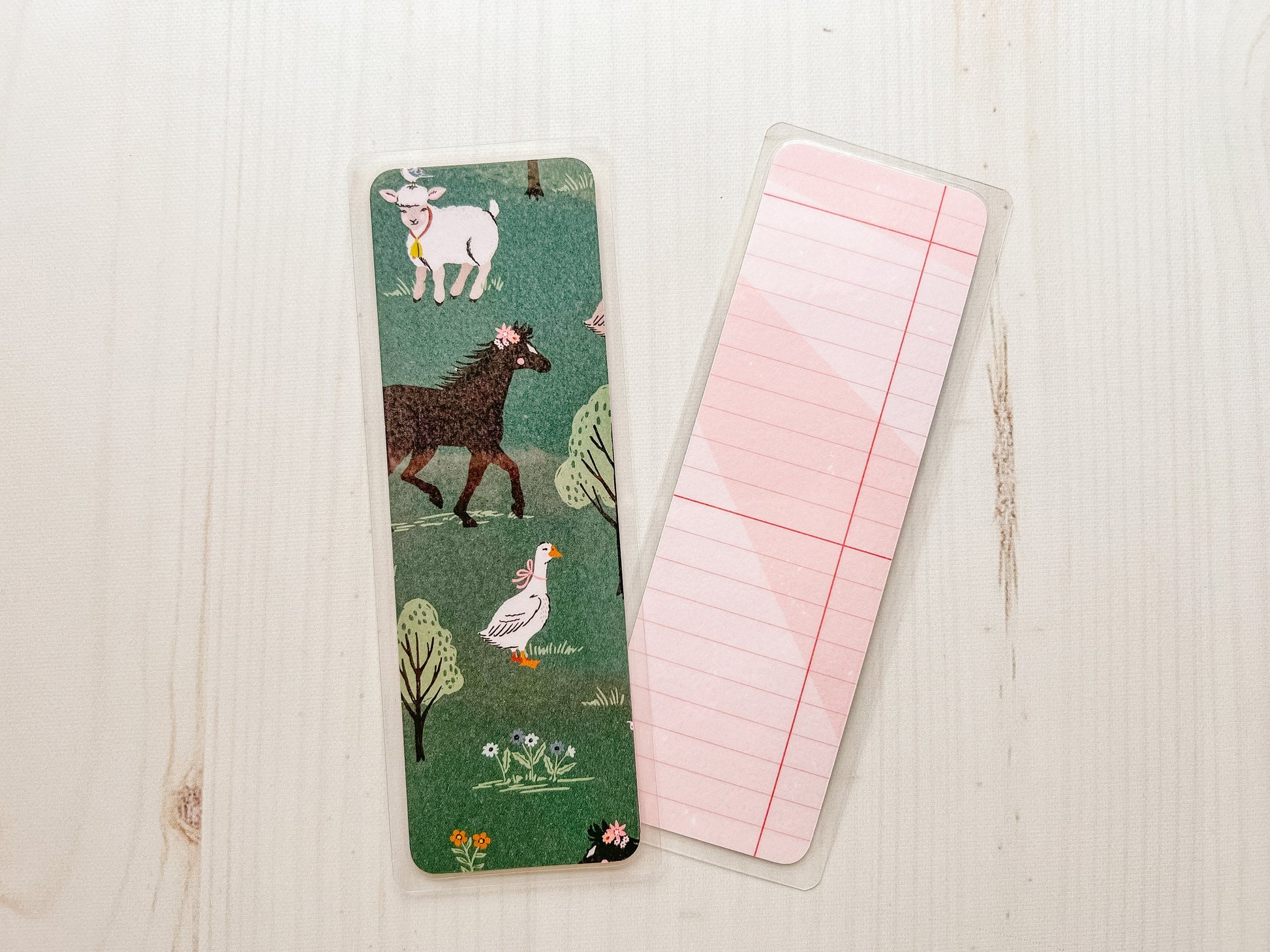 Farm Animals Bookmark