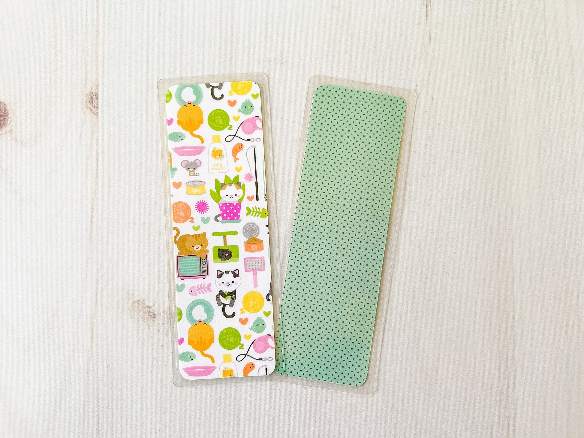 Cute Cats Bookmarks | Cute Bookmark | Bird Bookmark | Cat Bookmark | Kittens Bookmark | Pets Bookmark | Gifts for Girls | Bookworm Gift