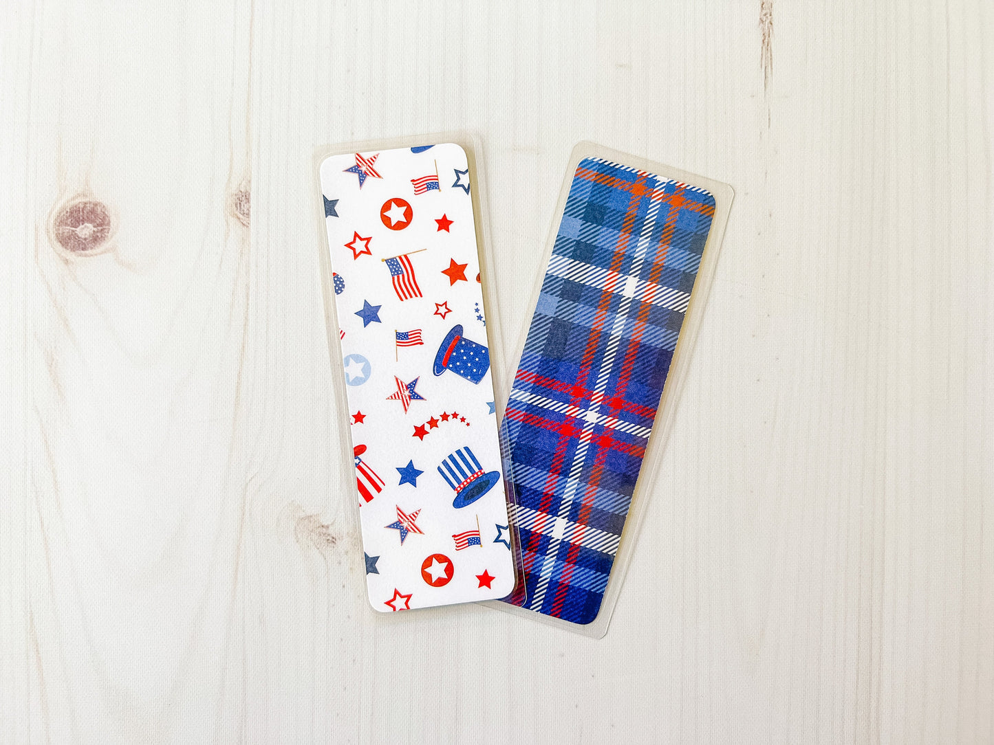 4th of July Summer Bookmarks | Summer Bookmark | Patriotic Bookmark | Cute Bookmark | Ice Cream Bookmark | Popsicle Bookmark | Flag Bookmark