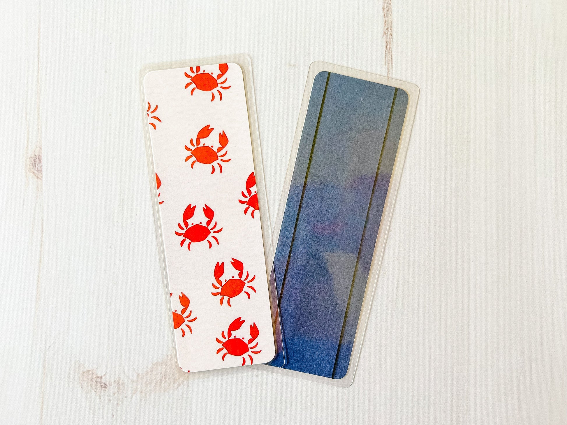 Summer Vacation Bookmark | Summer Bookmark | Beach Bookmark | Cute Bookmark | Crab Bookmark | Shells Bookmark | Drinks Bookmark